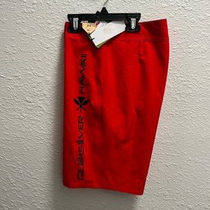 NWT- Quicksilver 20”Hawaii Men’s surf shorts. Size 29